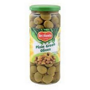 DEL MONTE PLAIN GREEN OLIVES 450G