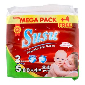 SUSU DIAPER SMALL 84PCS