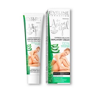 EVELINE DEPILATORY CREAM ALOE VERA SENSITVE 3 IN 1 125ML