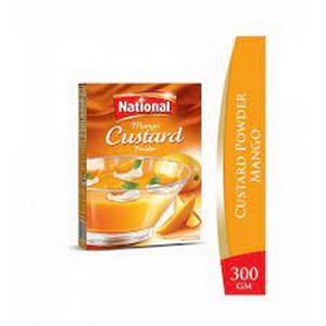 NATIONAL CUSTARD POWDER MANGO 300GM