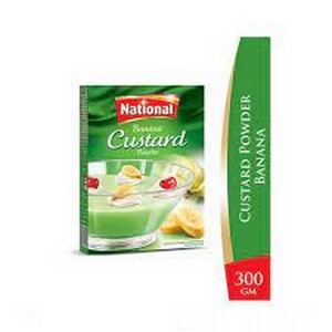 NATIONAL CUSTARD POWDER BANANA 300GM