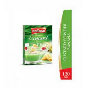 NATIONAL CUSTARD POWDER BANANA 120GM