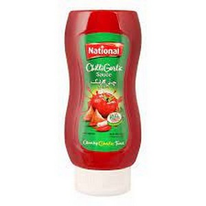 NATIONAL CHILLI GARLIC SAUCE SQUEEZY 400GM