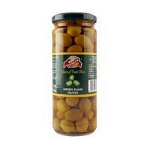 ITALIA GREEN PITTED OLIVES 230GM