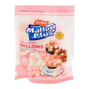 MALLOW MARSHMALLOW PINK & WHITE 100GM