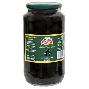 ITALIA PITTED BLACK OLIVES 935GM