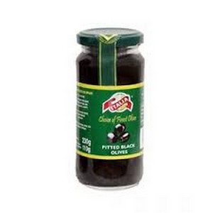 ITALIA PITTED BLACK OLIVES 230GM