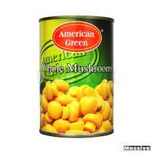 AMERICAN GREEN MUSHROOM PIECES & STEMS 400G
