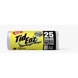 TID EAZ GARBAGE BAGS 18X20 NO.25