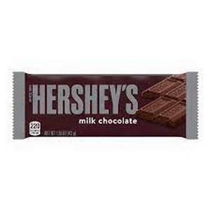 HERSHEYS CHOCOLATE BAR  MILK CHOCOLATE