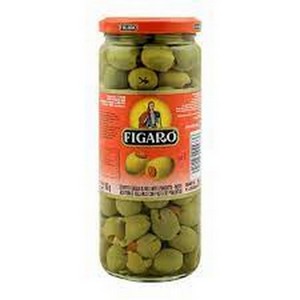 FIGARO STUFFED GREEN OLIVES 450GM