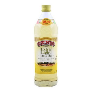 BORGES OLIVE OIL EXTRA LIGHT 1LTR GB