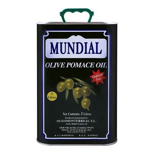 MUNDIAL OLIVE OIL POMACE  3LTR