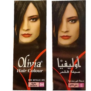 OLIVIA HAIR COLOUR 04 LIGHT BROWN 50ML