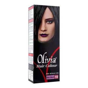 OLIVIA HAIR COLOUR BLUE BLACK 10 50ML