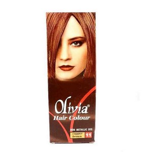 OLIVIA HAIR COLOUR COPPER BROWN 11 50ML