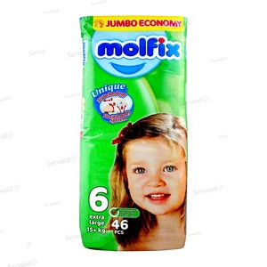 MOLFIX BABY DIAPER XL 42`S