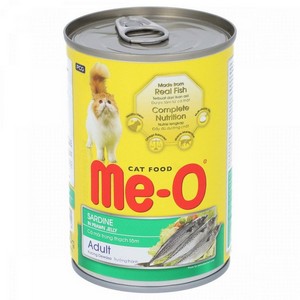 ME-O CAT FOOD TIN SARDINE 400GM