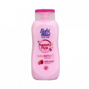 BABI MILD BABY BATH OIL SWEETY PINK 200ML