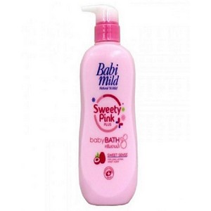BABI MILD BABY BATH PINK  500 GM