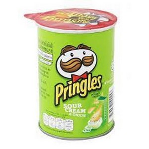 PRINGLES POTATO CRISPS SOUR&CREAM ONION 42GM