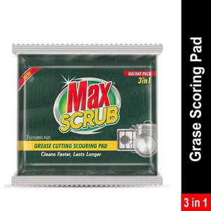 MAX SCRUB SCORING PAD MULTI L 3IN 1