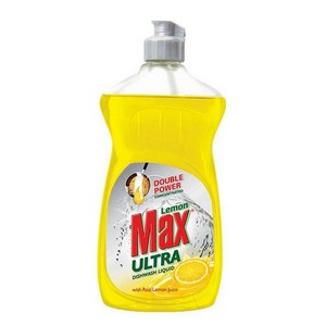 LEMON MAX DISHWASH LIQUID ULTRA YELLOW 500ML