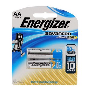 ENERGIZER ADVANCED AA 2 PACK