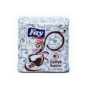 FAY TISSUE COFFEE NAPKINS 50X2 PLY PACK