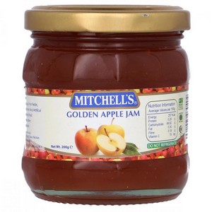 MITCHELLS JAM GOLDEN APPLE 200GM