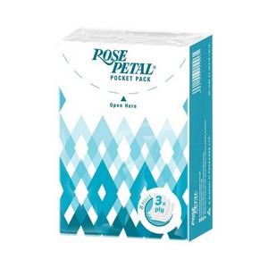 ROSE PETAL POCKET TISSUE