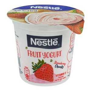NESTLE FRUIT YOGURT STRAWBERRY 80GM