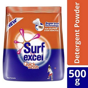 SURF EXCEL DETERGENT POWDER 500GM