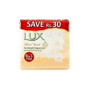 LUX SOAP VELVET TOUCH TRIO 130GM