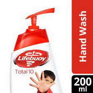 LIFEBUOY HANDWASH TOTAL 10 200ML BTL