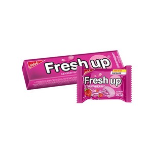 HILAL FRESH UP CHEWING GUM STRAWBERRY 26.6GM