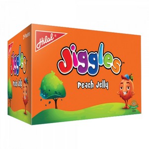 HILAL JELLIES PEACH BOX 24P