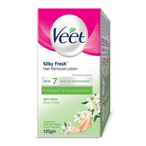 VEET HAIR REMOVAL LOTION DRY SKIN 120GM