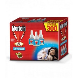 MORTEIN MOSQUITO REFILL ODOURLESS 3`S
