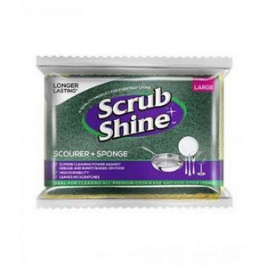 SCRUB SHINE SCOURER SPONGE LARGE