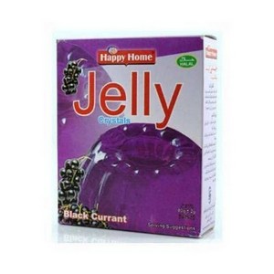 HAPPY HOME JELLY CRYSTALS BLACK CURRANT 55GM