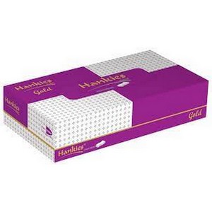 HANKIES TISSUE GOLD FACIAL 100X2 PLY
