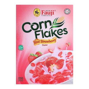 FAUJI CORN FLAKES STRAWBERRY 250GM