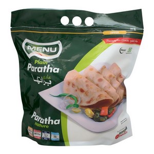 MENU PLAIN PARATHA 30PCS 2400G