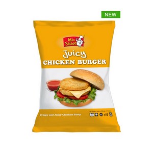 MON SALWA JUICY CHICKEN BURGER 500GM