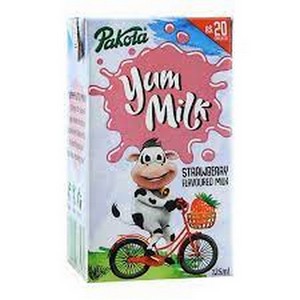 PAKOLA FLV MILK STRAWBERRY 125ML