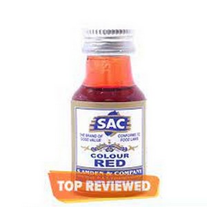 SAC FOOD COLOUR RED 25ML
