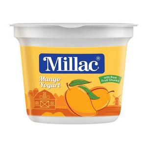 MILLAC FRUIT YOGURT MANGO 250GM