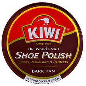KIWI SHOE POLISH DARK TAN 90ML