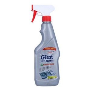 GLINT STEEL CLEANER NO HARSH FUMES 500ML